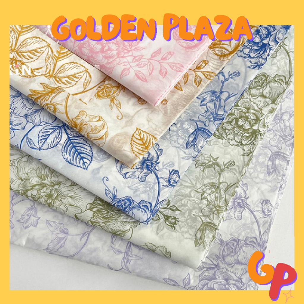 

Kertas Buket Bunga Tissue Paper Flower Wrapping Ecer Florist KB6239