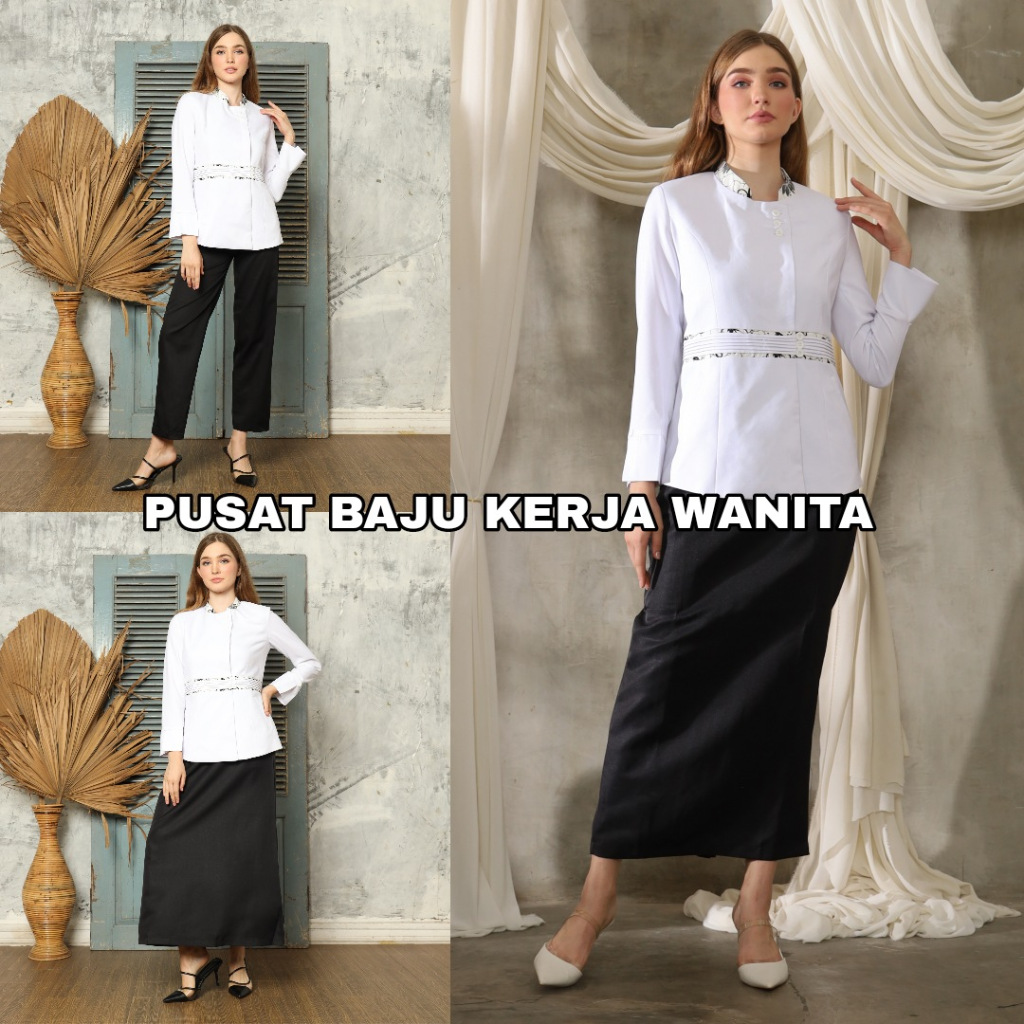Seragam pemda wanita / Baju pdh pemda / Baju dinas pemda pns / Baju khaki pns wanita / Seragam asn w