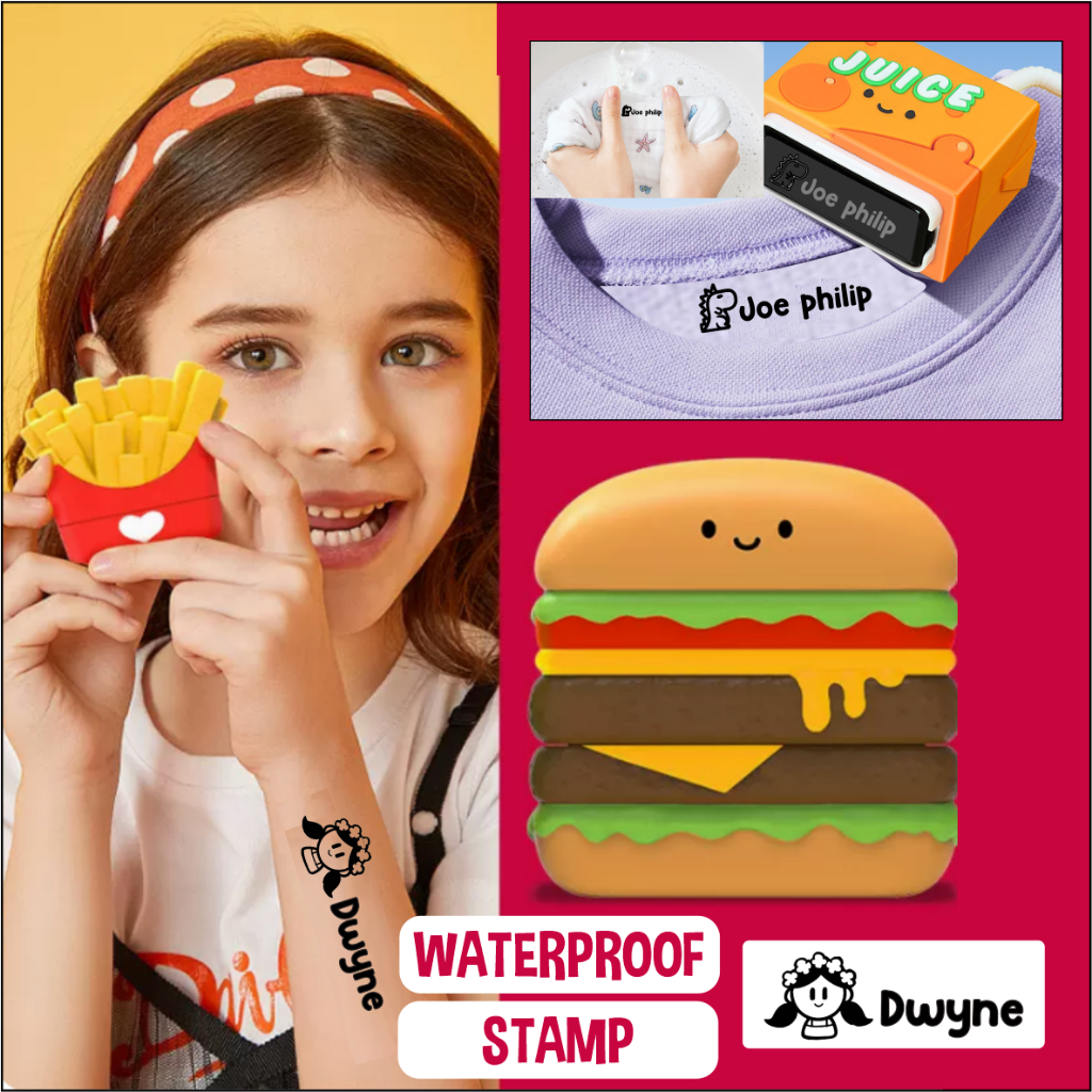 STEMPEL FOOD/STEMPEL ANAK/STEMPEL NILAI/STEMPEL MURAH/STEMPEL WATERPROOF/STEMPEL CUSTOM