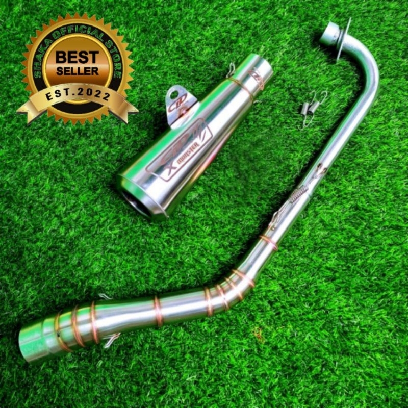 Kenalpot racing CLD X MONSTER Satria Fu MX vixion Sonic GTR CB 150R