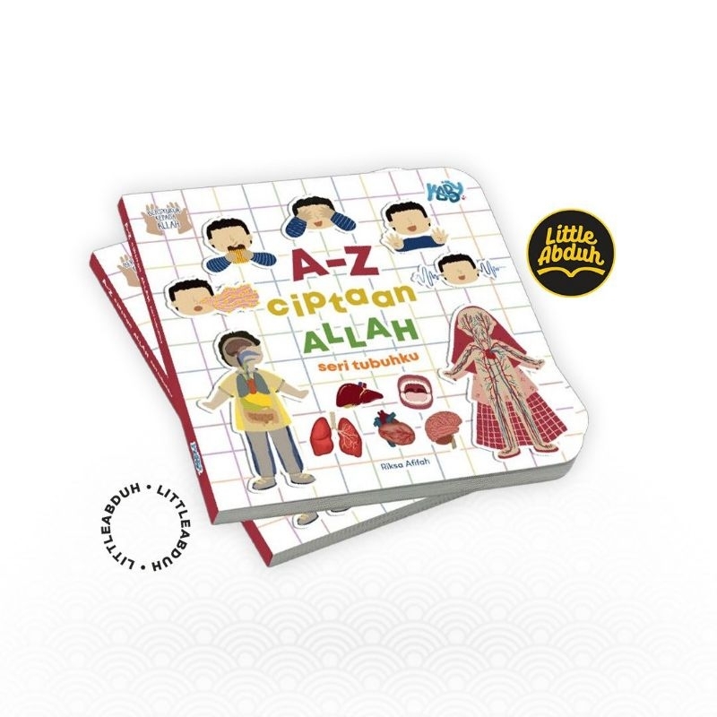 A-Z Ciptaan Allah: Seri Tubuhku - Kaby Books - Riksa Afifah