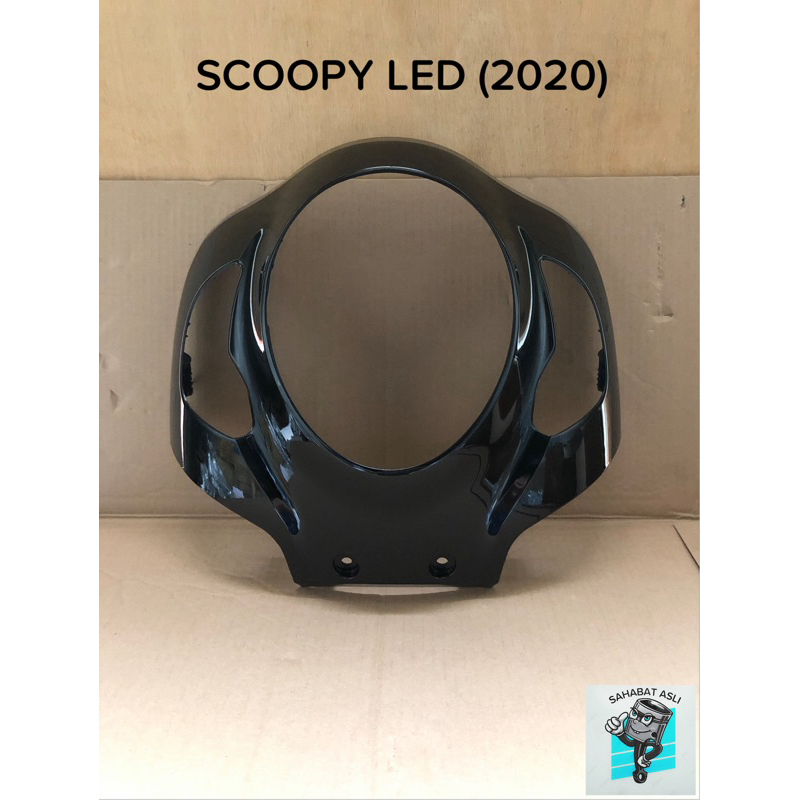 COVER PANEL TAMENG LAMPU DEPAN SCOOPY LED 2020-2023 VR