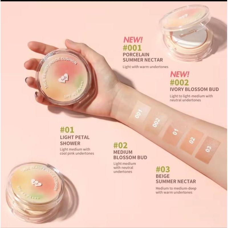 BNB barenbliss Korean Bloomatte True Beauty Inside IVORY BLOOSOM 002 Cushion FULLSIZE