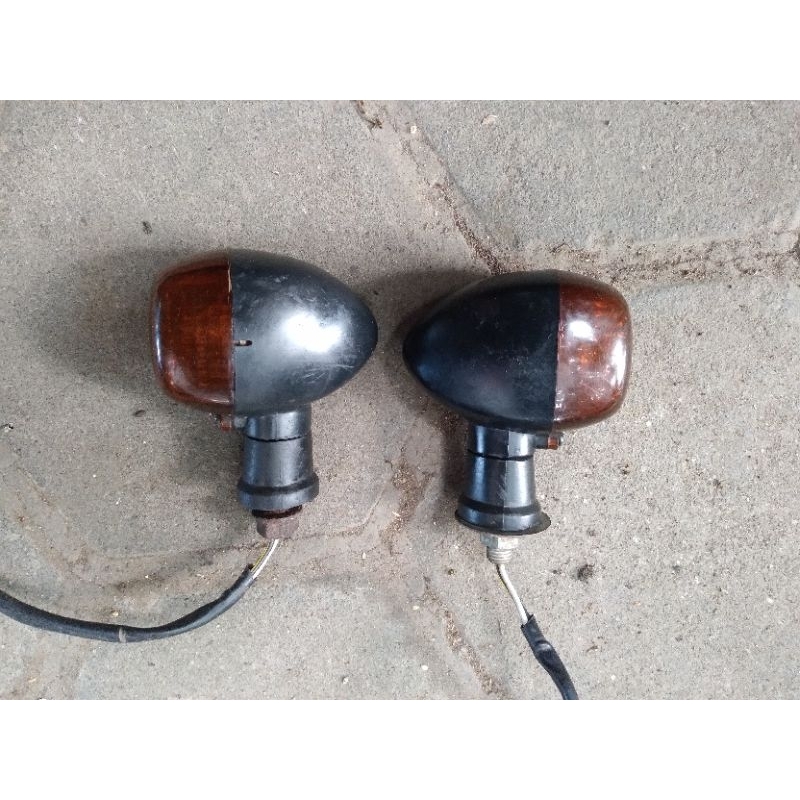 lampu sein sen riting kanan kiri ninja 150 rr original copotan