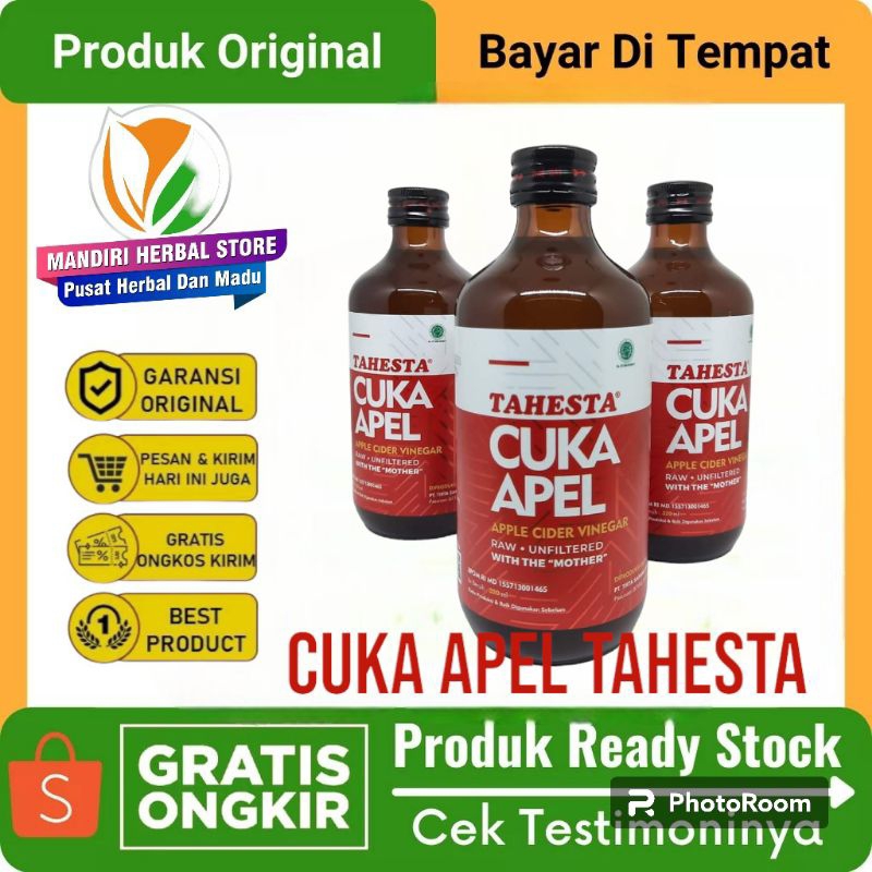 

Cuka Apel Tahesta Original