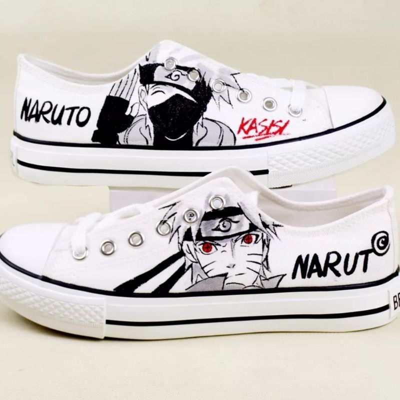 Sepatu Custom Keren Anime Naruto Kakashi