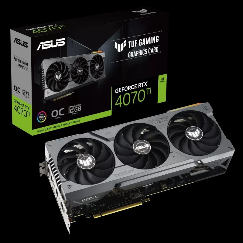 VGA ASUS TUF RTX 4070 Ti 12GB GDDR6X OC Edition RTX4070TI-O12G-GAMING