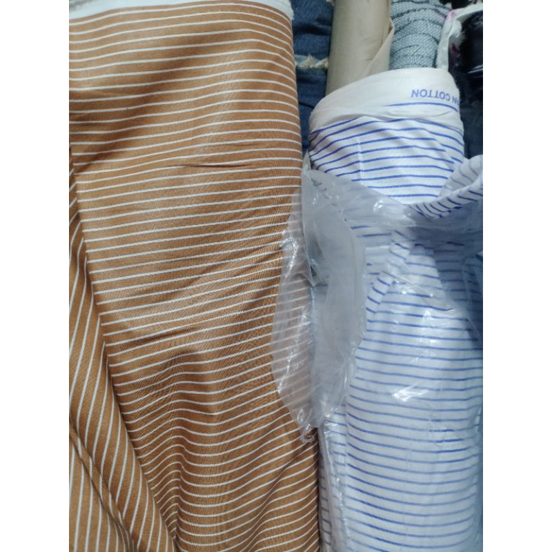 katun jepang tokai senko motif garis