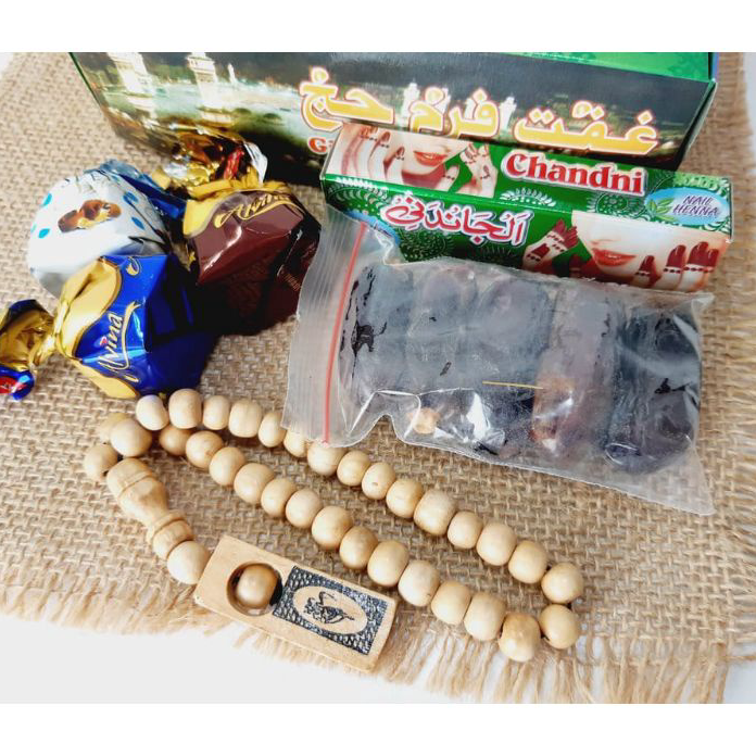 

TKLG0605 Ready Stok oleh oleh haji dan umroh lengkap