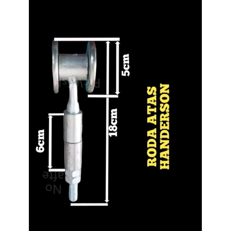 Roda atas pintu Henderson Komponen Pintu Henderson Roda atas Polos