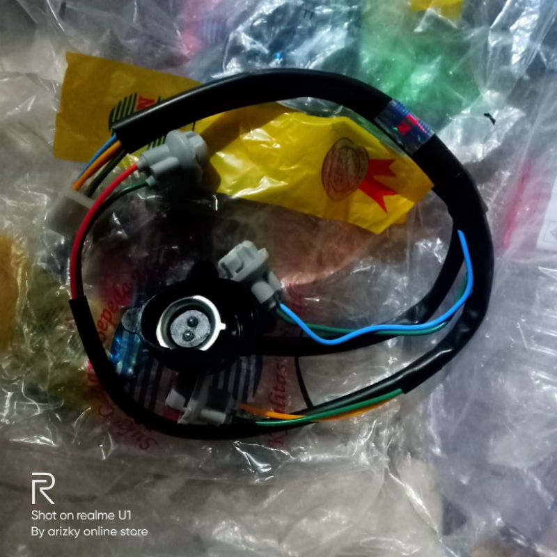 kabel lampu depan honda beat karbu soket lampu fitting lampu beat karbu kvy 2007 2012