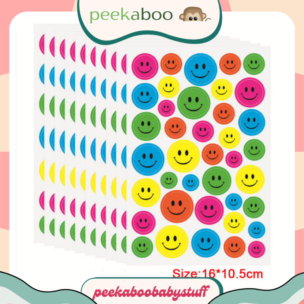 

STICKER REWARDS ANAK - SMILE BESAR KECIL PINK || STICKER REWARD ANAK || STIKER LUCU DIY MURAH