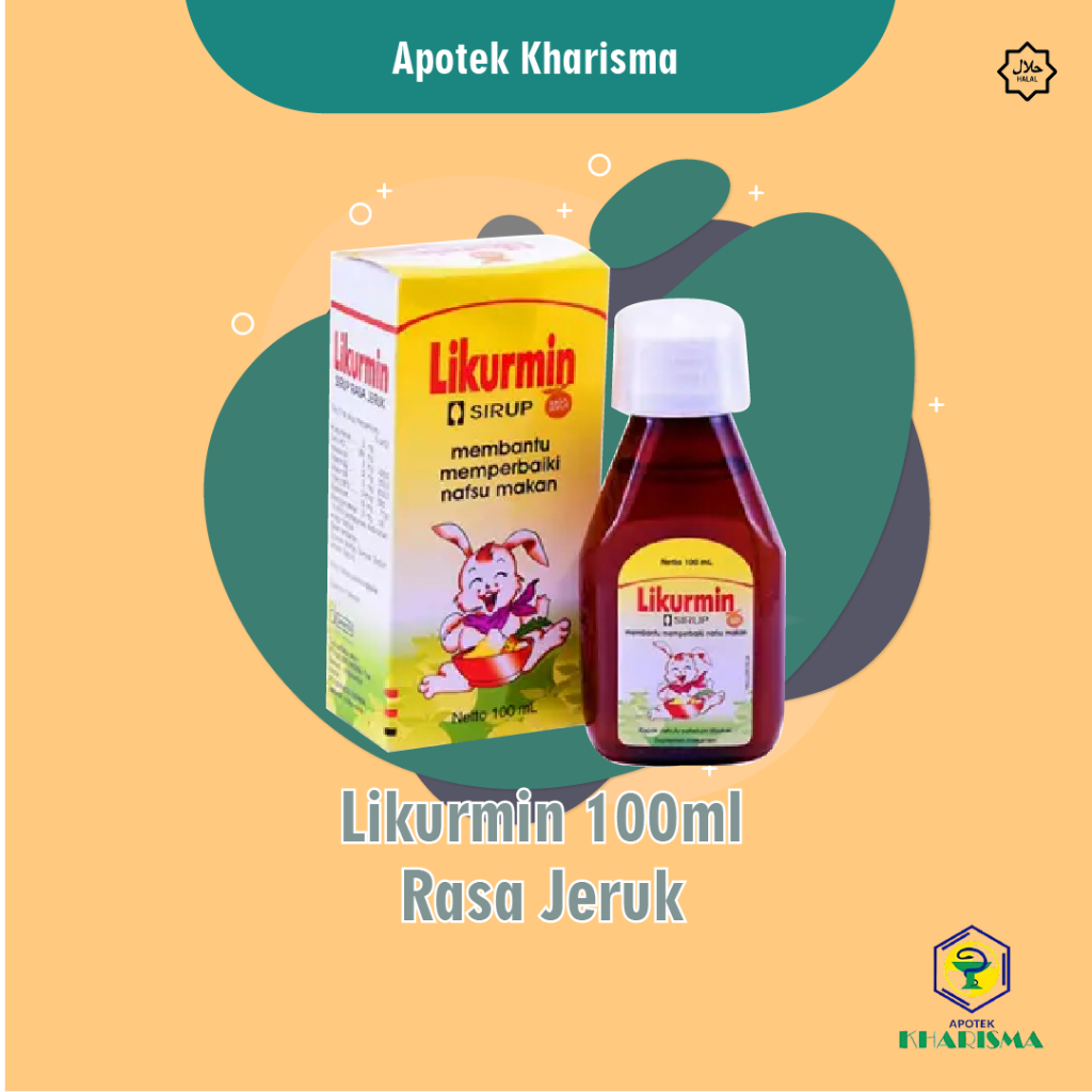 

Likurmin Sirup Rasa Jeruk 100ml