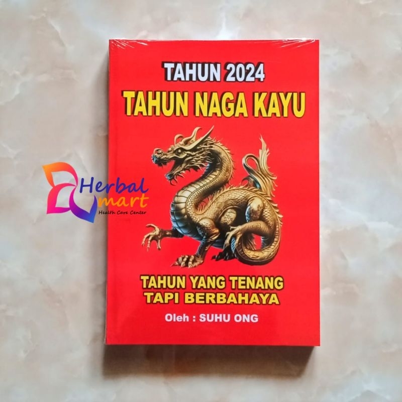 BUKU CAP JI SHIO NAGA KAYU 2024 KARYA SUHU ONG | BUKU RAMALAN | BUKU SHIO