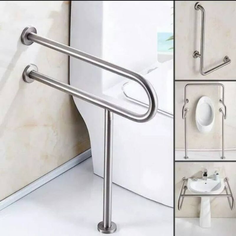 alat pegangan tangan lansia pasien rumah sakit kamar mandi
