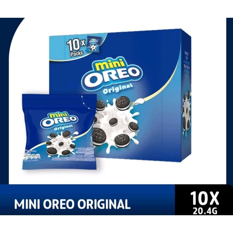 

Oreo Mini Vanila box isi 10 pcs