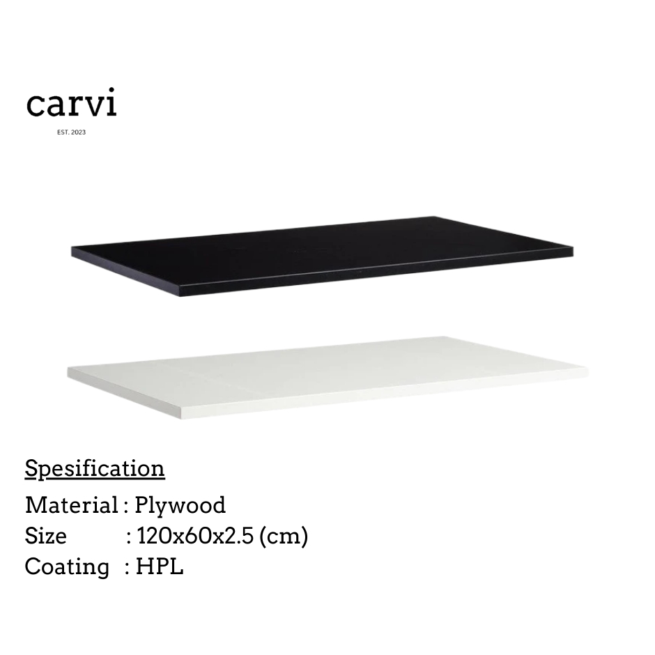 Carvi Table Top Daun Meja HPL