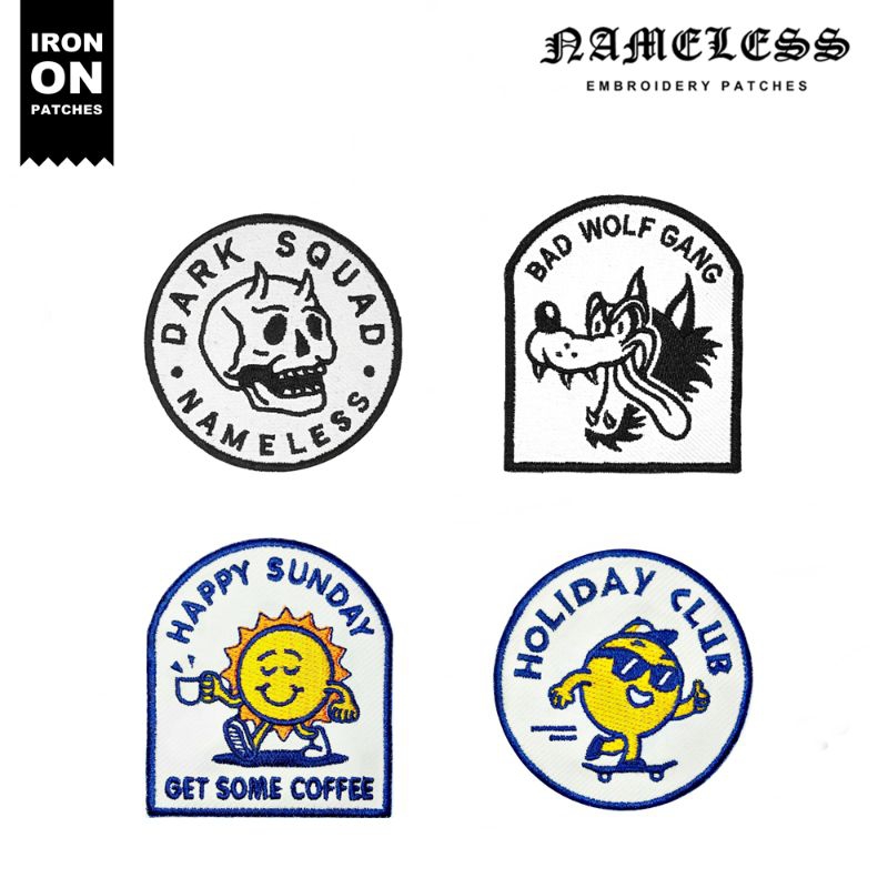 Nameless Patches #1 Embroidery patch/Patch bordir/Emblem/Stiker kain [IRON-ON]