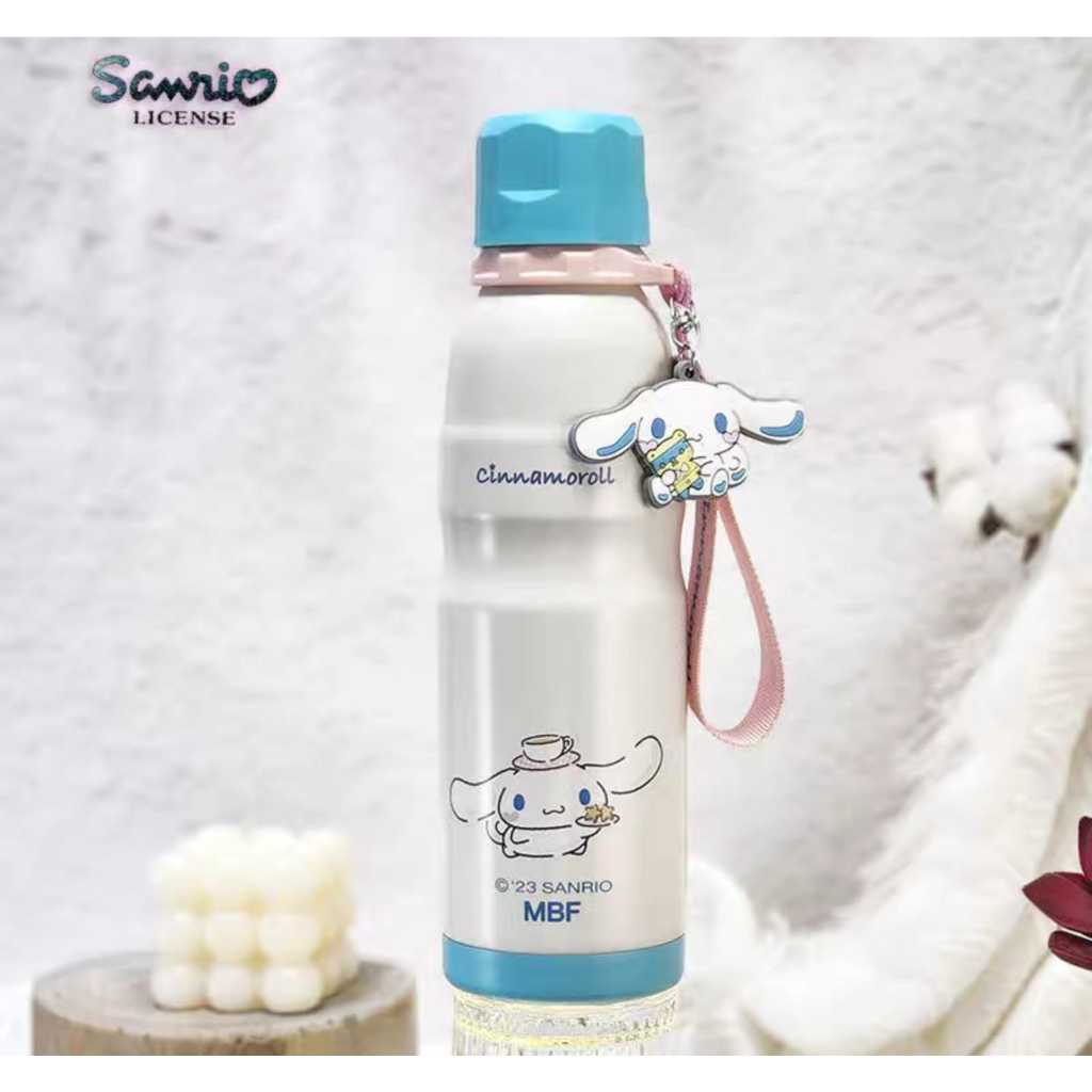 botol termos yakul sedotan teguk tuang 600ml stainless 316 insulated cup strap gantungan lucu