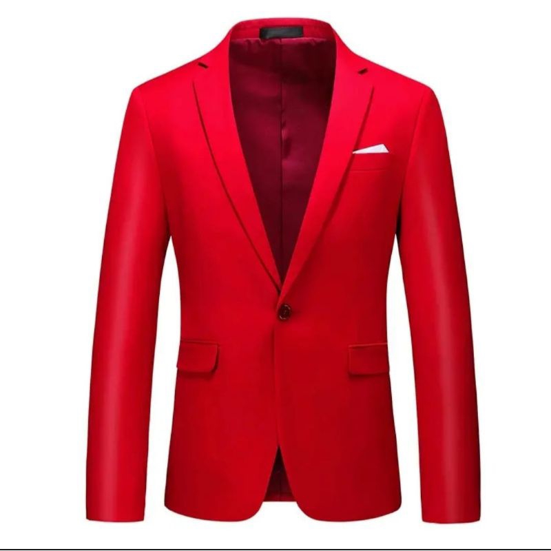 JAS PRIA MERAH / JAS FORMAL MERAH / BLAZER PRIA