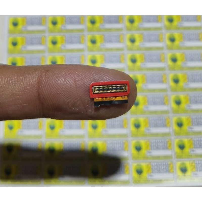 soket konektor yang di LCD realme gt master edition asli ori original copotan cabutan