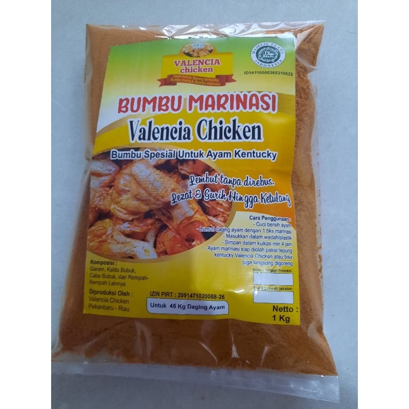 

Bumbu Marinasi 1 kg kwalitas super premium
