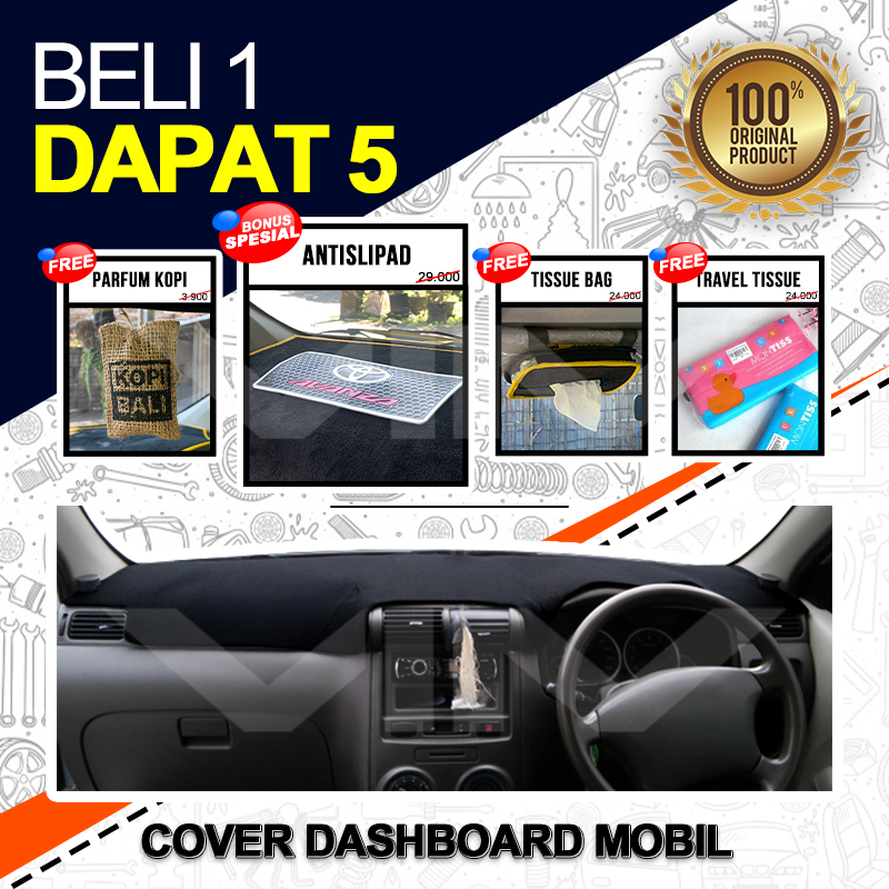 Cover Dashboard Mobil Toyota Avanza 2004 - 2011 | Alas Karpet Dasbor Interior Mobil 2004 2005 2006 2