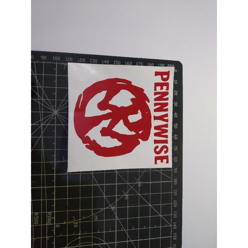 

cutting stiker pennywise