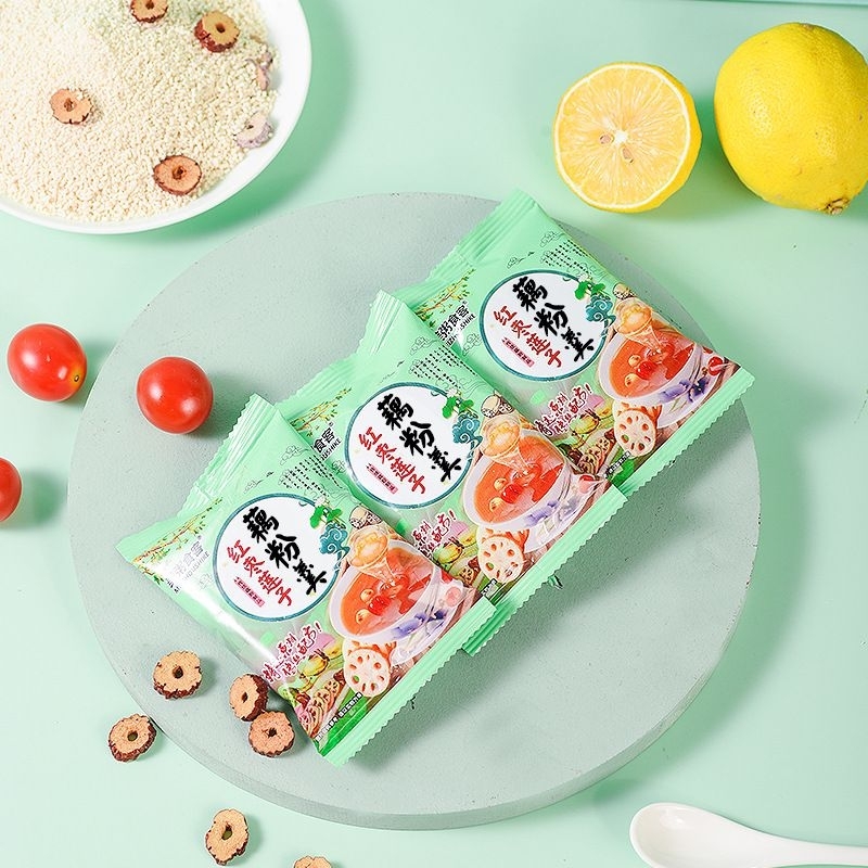 

Ou Fen Lotus Root Bubuk Akar Teratai KEMASAN SACHET 38gr