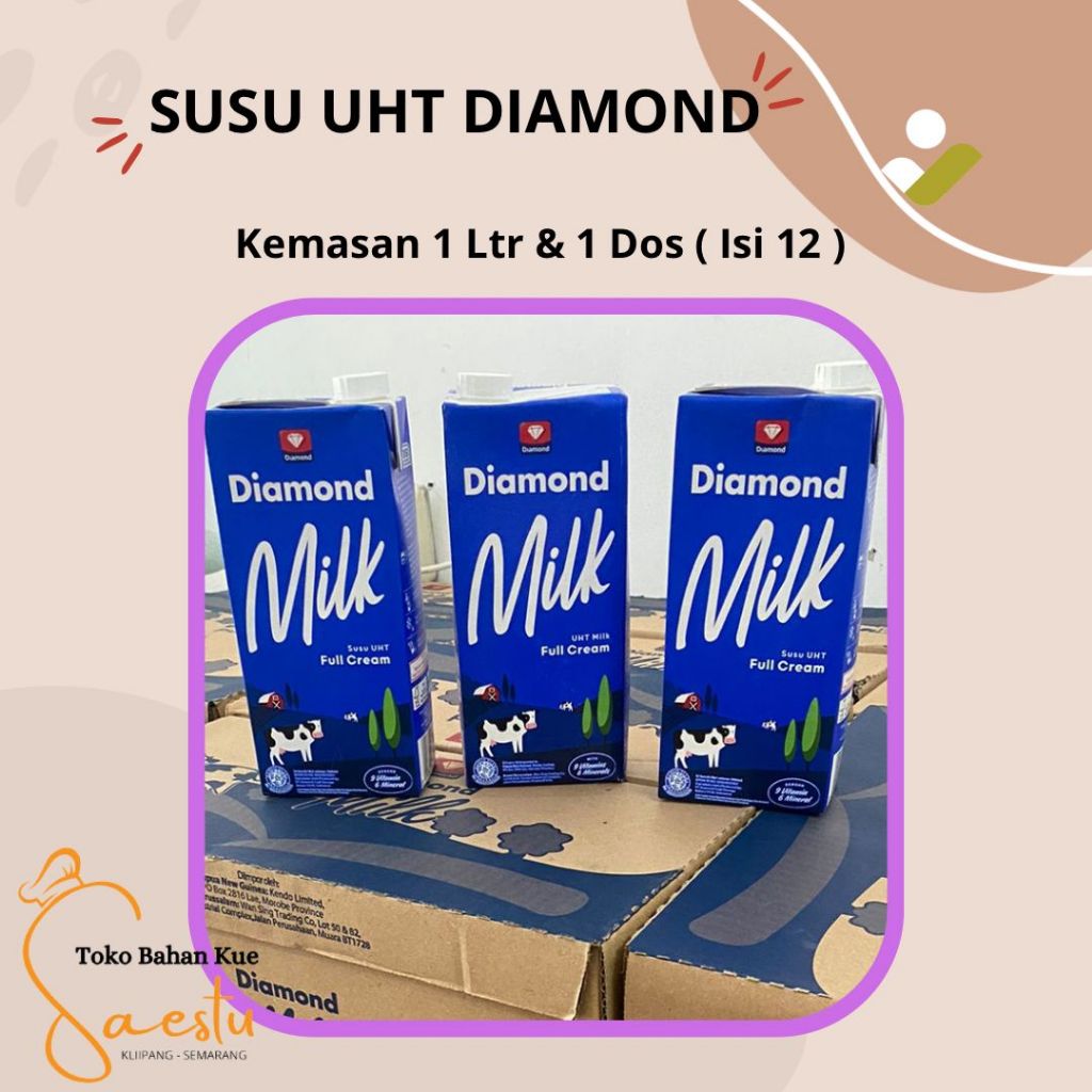 

SUSU UHT DIAMOND FULL CREAM 1 DOS