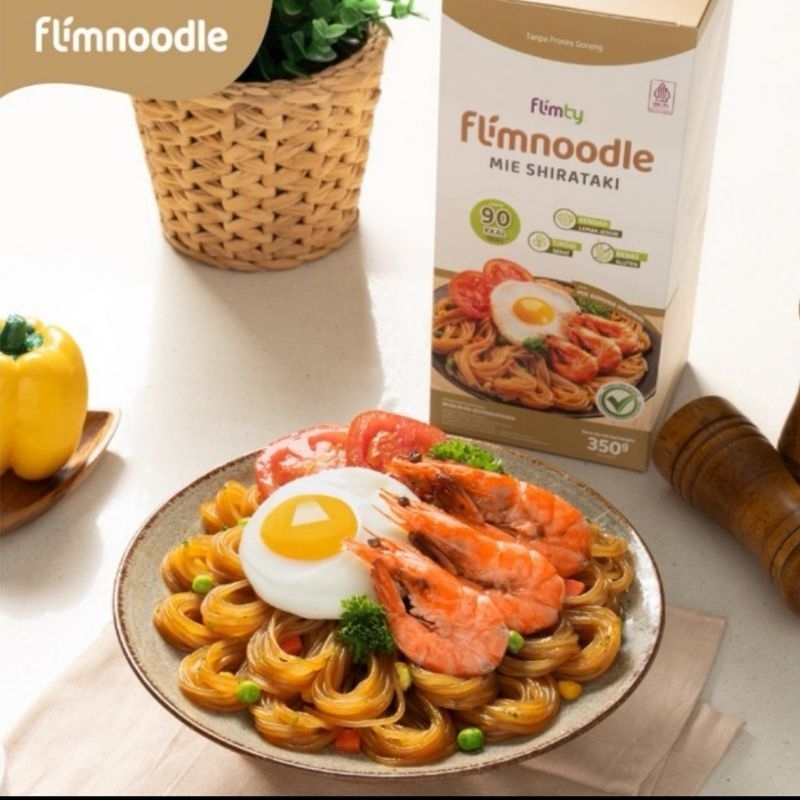 

Flimnoodle Mie Shirataki Flimty -- 1 Sachet