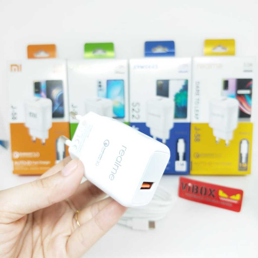 Charger Fastcharging Set + Kabel Type C J58 casan Hp 3A universal android Smartphone &amp; powerbank Original colokan typeC J-58  BY SMOLL