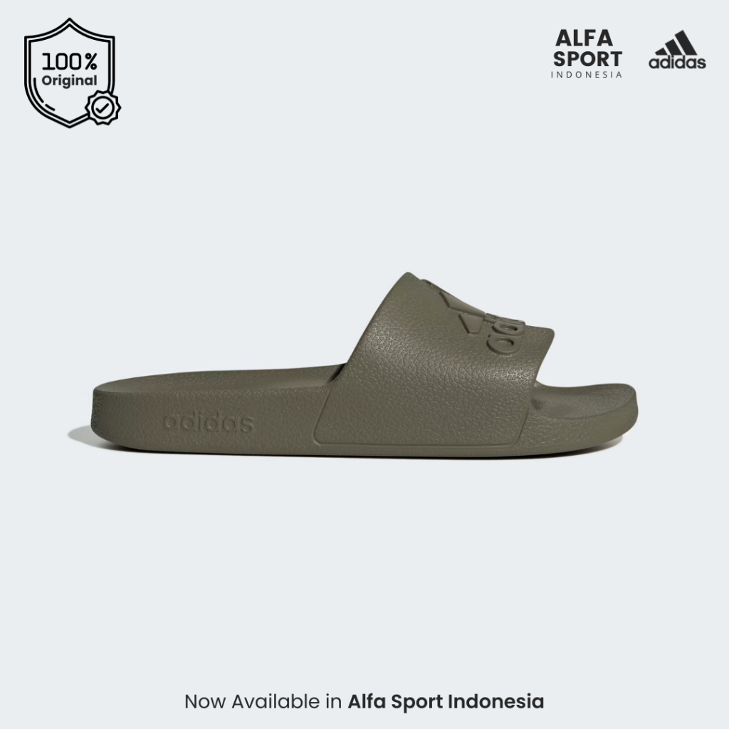 Sandal Slides Pria Adidas Adilette Aqua Hijau Hijau
