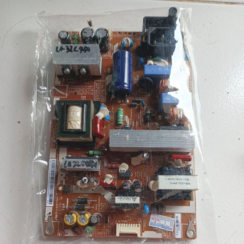psu tv samsung ua 32c450 - power suplay tv samsung la 32c450 - regulator tv samsung LA32C450