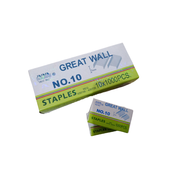 

Isi Staples Great Wall No 10