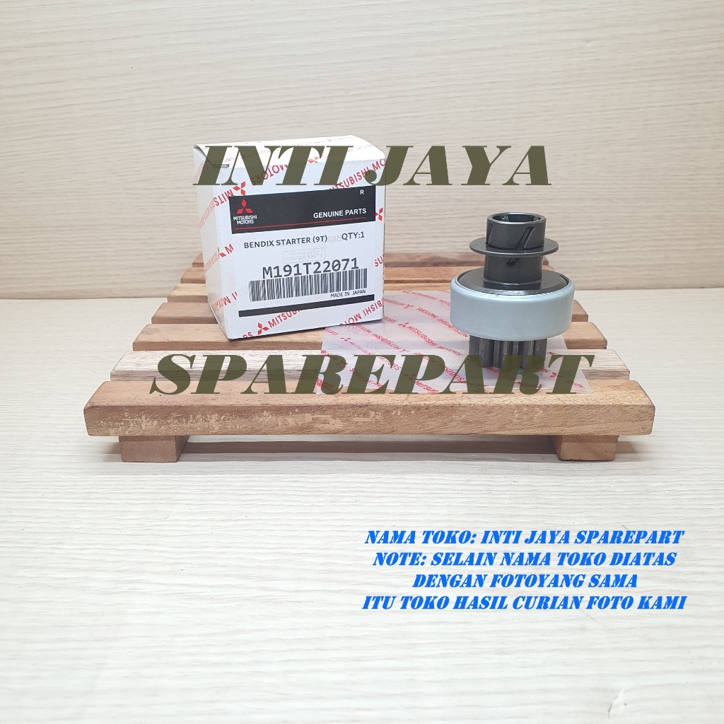 BENDIX STARTER BENDIK STATER GIGI BENDIK L300 BENSIN T120SS 9T MOBIL