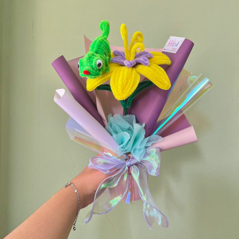 Tangled Pipe Cleaner Bouquet | Custom Bouquet | Pipe Cleaner Flowers Bouquet