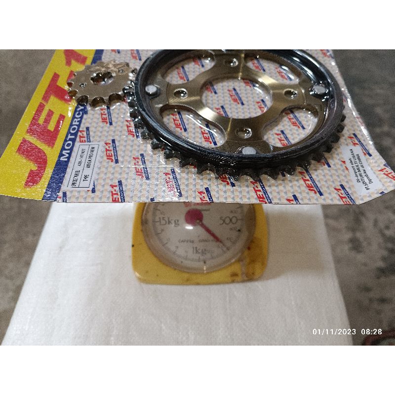 gigi tarik set Honda new mega pro