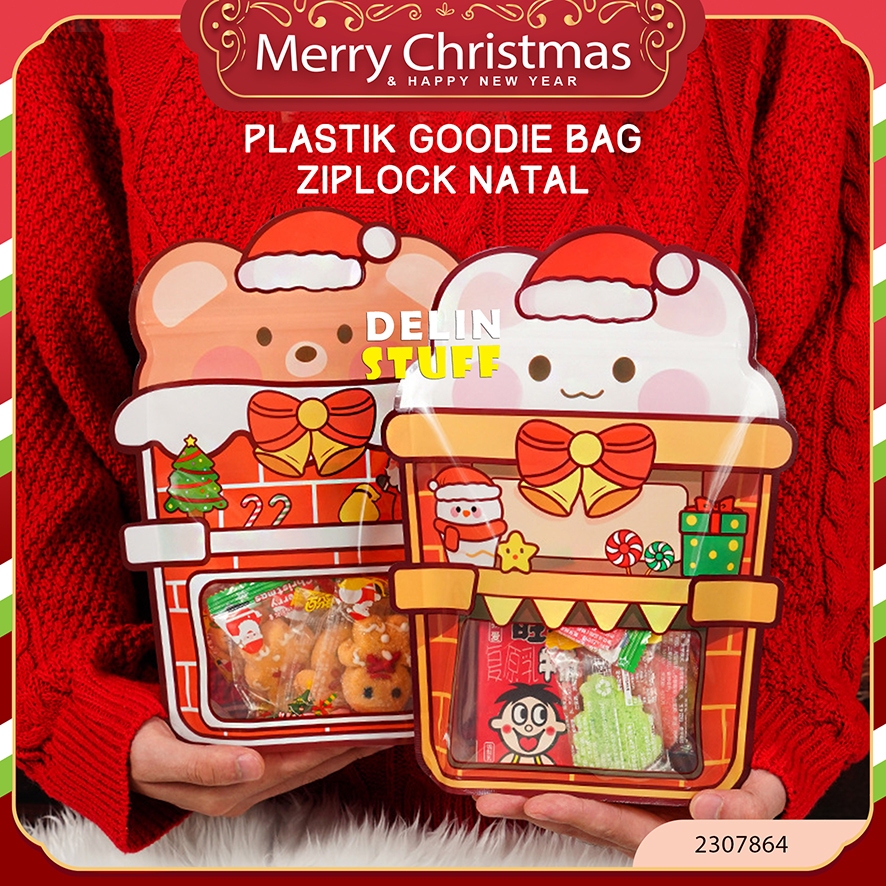 

Plastik Goodie Bag Natal Plastik Bingkisan Natal Goodie Bag Merry Christmas Hampers Natal (2307864)