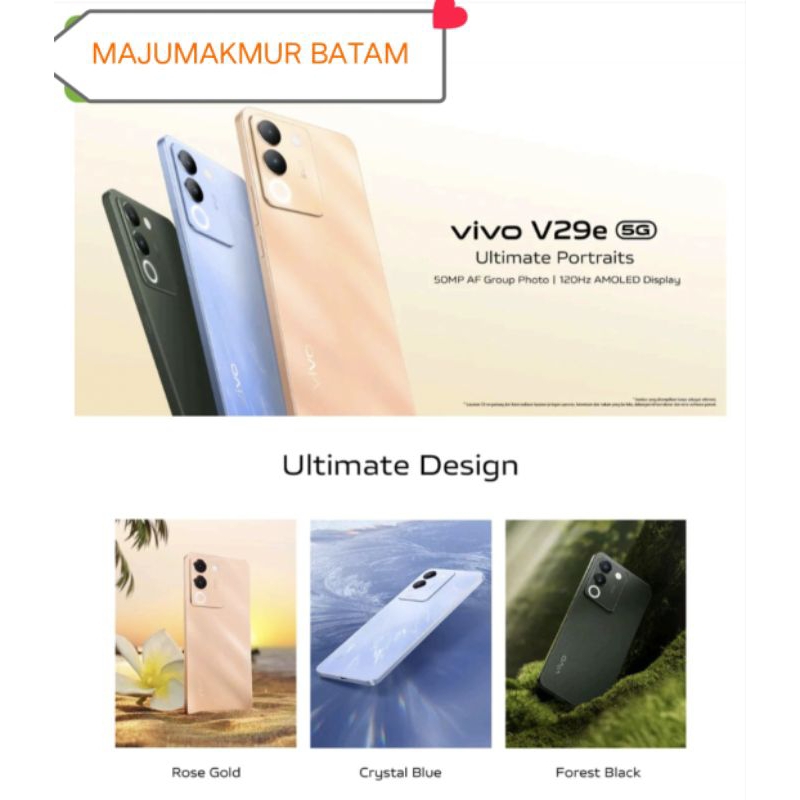 VIVO V29E RAM 8/256 GB 5G NEW 2023