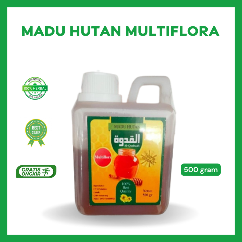 

Madu Hutan Al-qudwah / Madu Hutan Asli 500gram