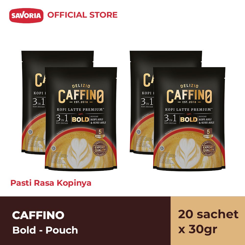 Caffino Bold Pouch 20 Sachet x 30g