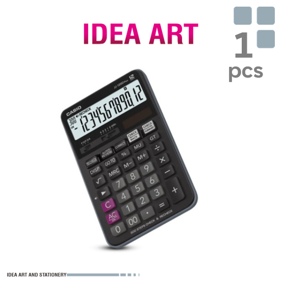 

Casio Calculator JJ 120D PLUS - Kalkulator Dagang 12 digit dan Recheck