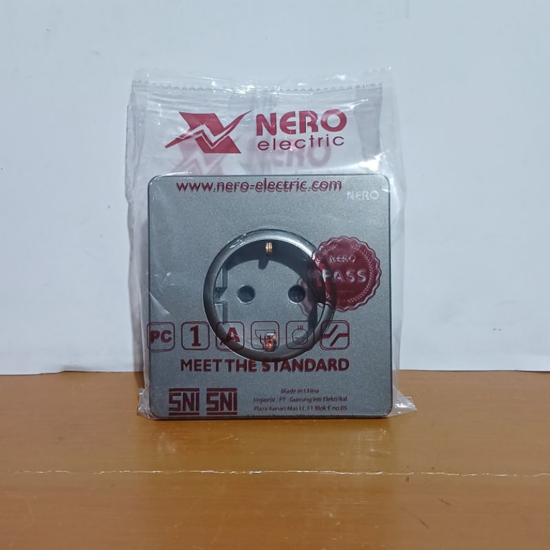 Stop kontak IB NERO X216VG - GREY