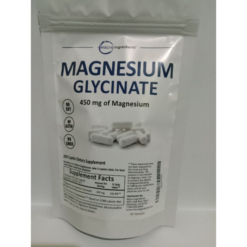 MAGNESIUM GLYCINATE 450mg