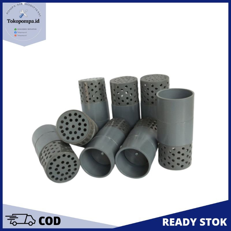 Tusen Klep 2 Dim AW Tebal Klep Got Foot Klep Valve Saringan Pompa Air Dan Pengairan