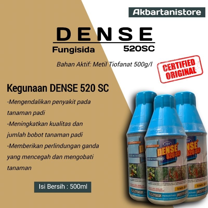 Fungisida Dense520sc - 500ml