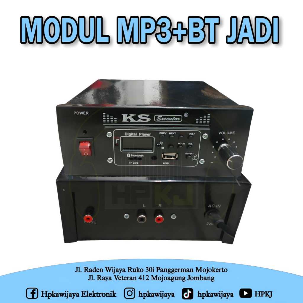 AUDIO CONSOLE MP3 PLAYER RAKITAN KIT MP3 KOTAK RAKITAN