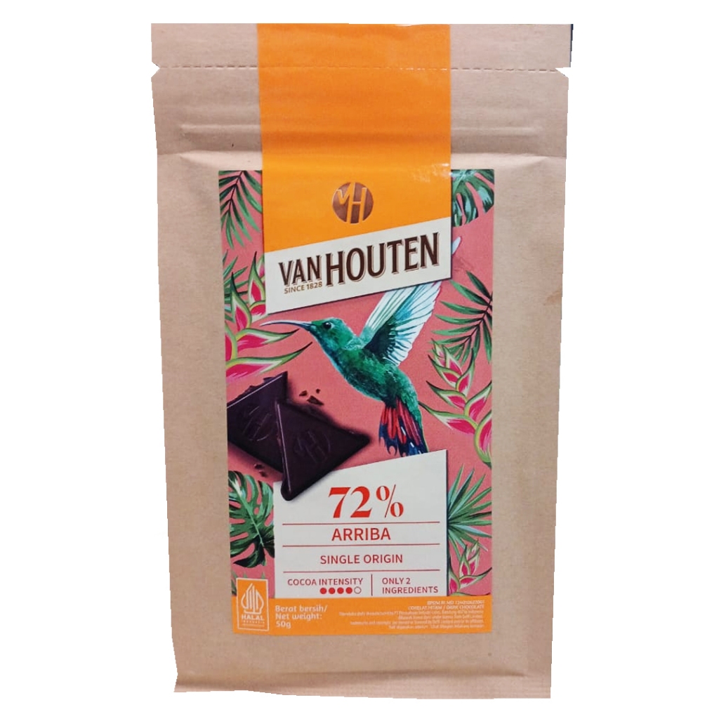

VAN HOUTEN 72% ARRIBA 50G