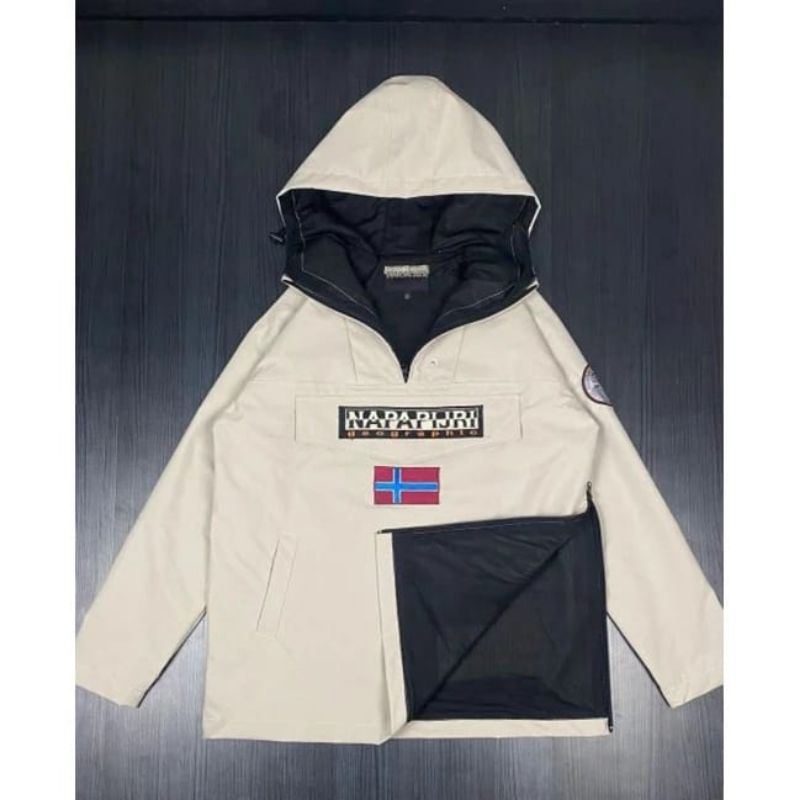 JAKET WATERPROOF NAPAPIJRI CREAM